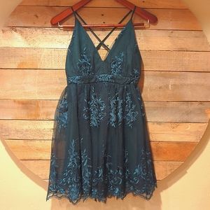 Blue Rain Formal Dress